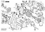 Bosch 0 601 148 003 Gsb 16 Percussion Drill 230 V / Eu Spare Parts